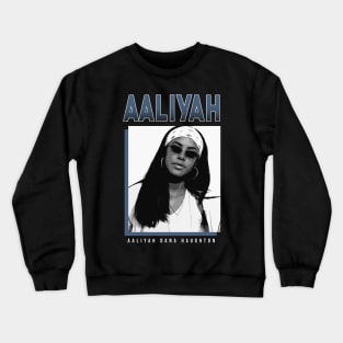 Aaliyah Hip Hop Crewneck Sweatshirt